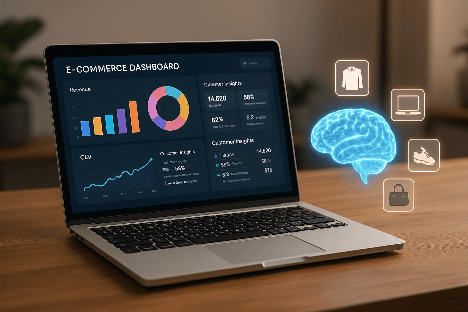 How AI Improves CLV in E-commerce Ads