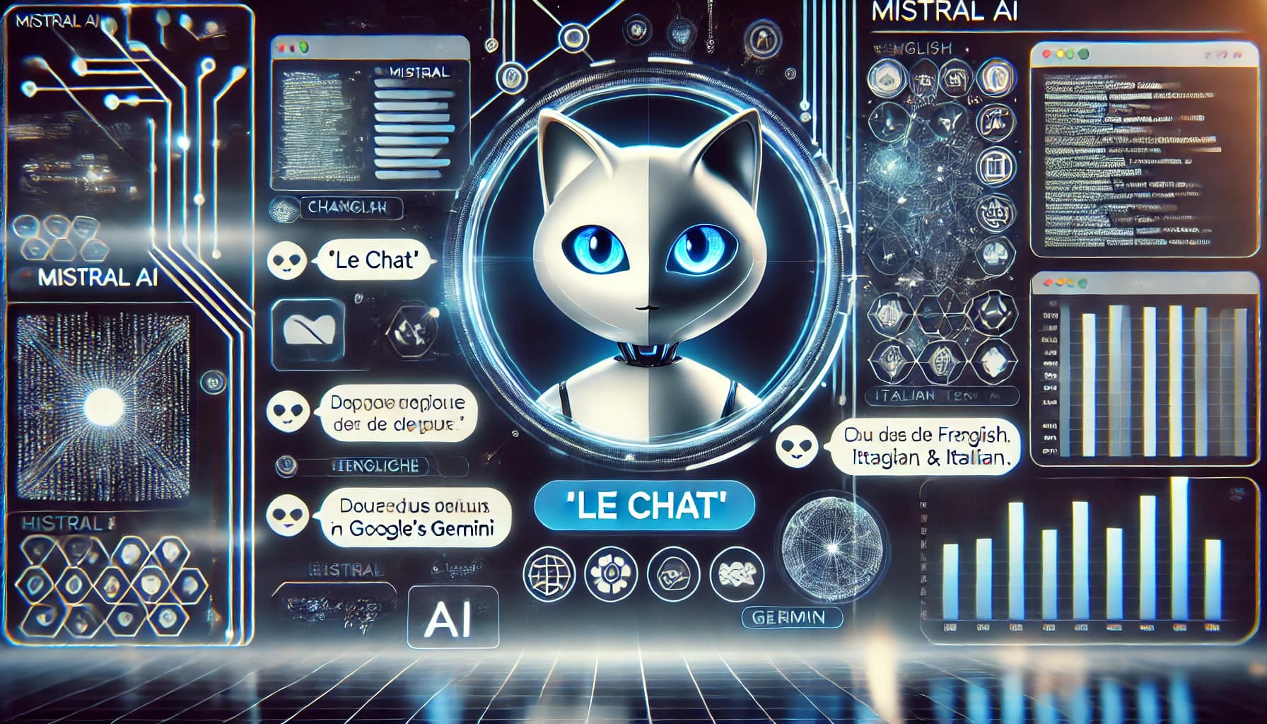 Mistral AI' "Le Chat":  Le nouveau concurrent français de l'IA défie les géants mondiaux