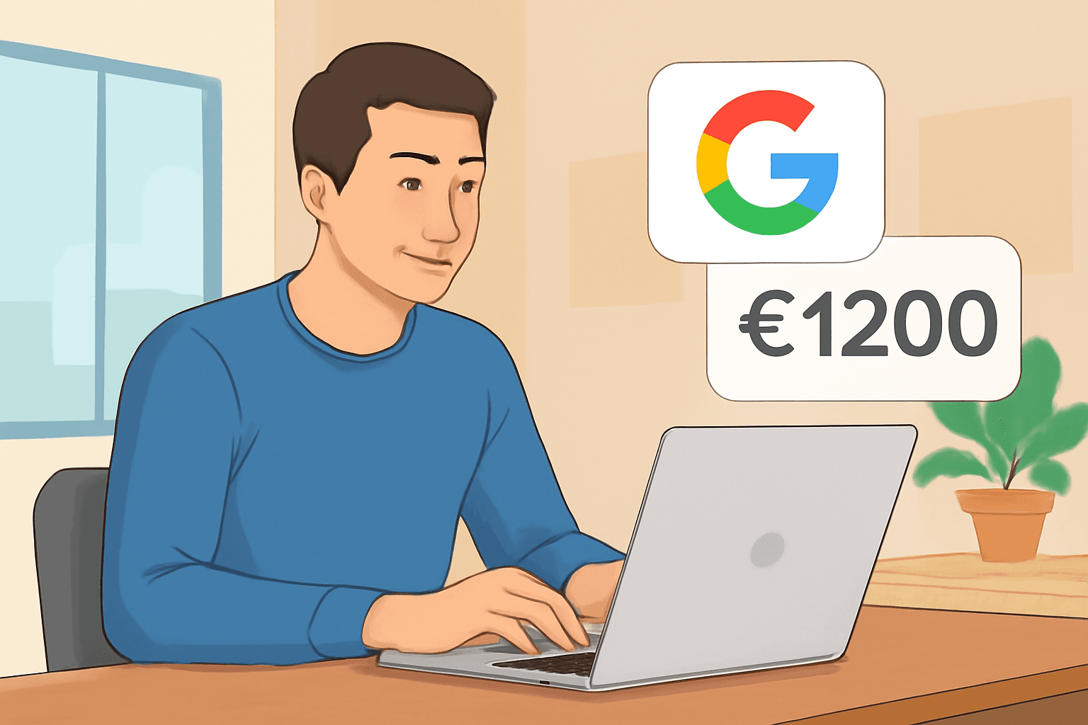 How to Benefit from the Promotional Credit of Up to €1200 on Google Ads