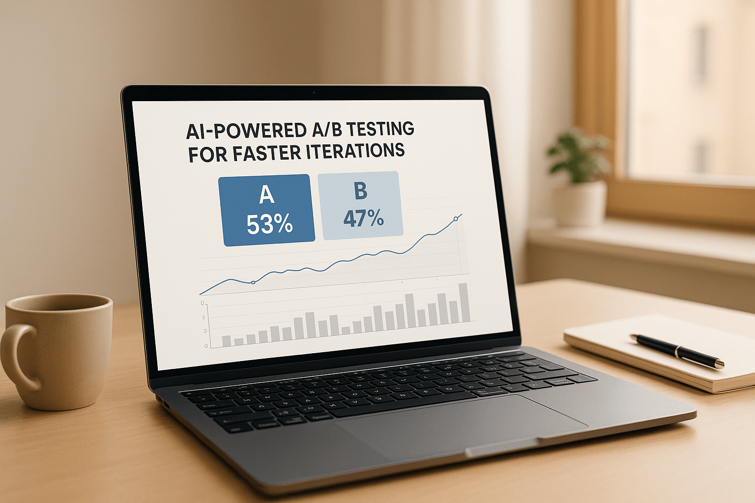 AI-Powered A/B Testing for Faster Iterations