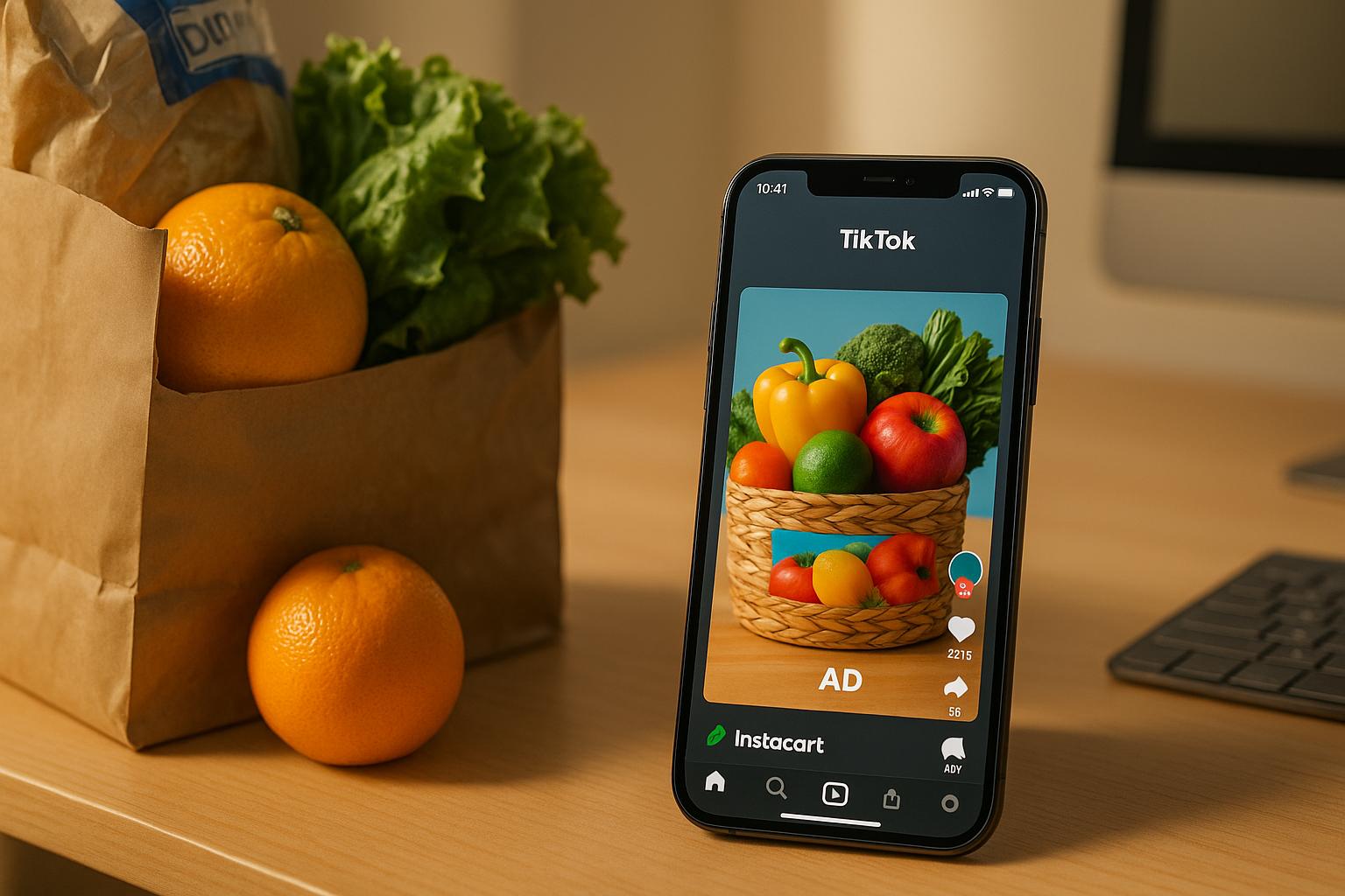 Instacart launches retail media solution integrated with TikTok Ads