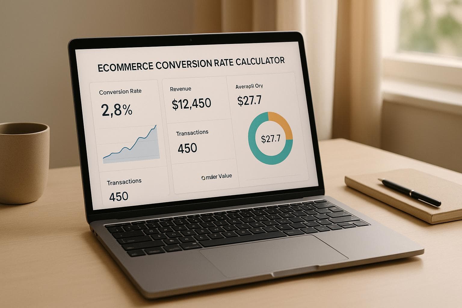 Calculateur de taux de conversion e-commerce
