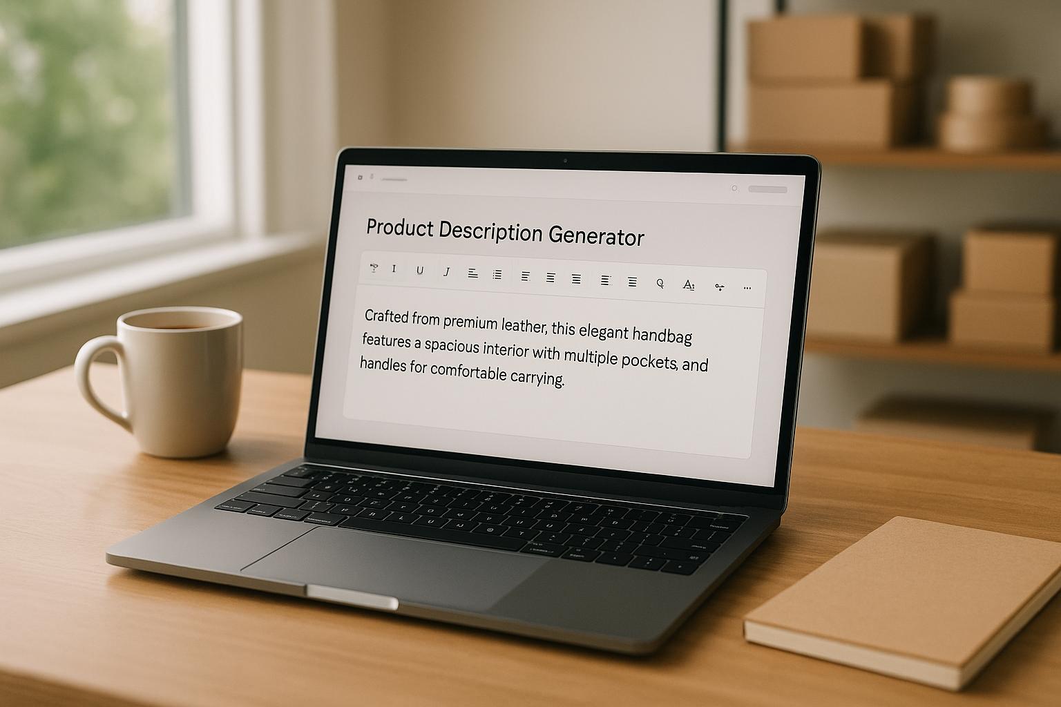 Product Description Generator for Online Stores