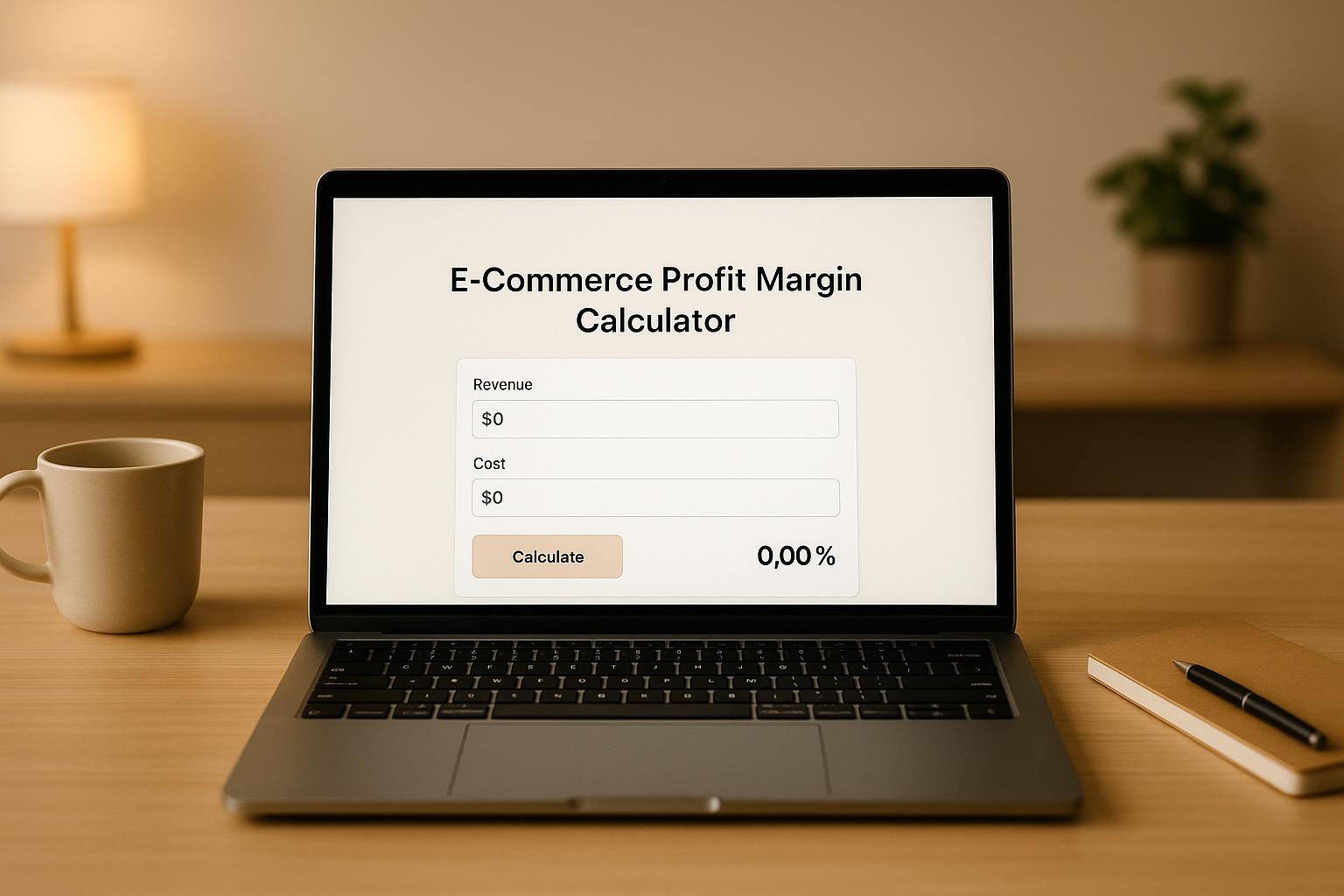 E-commerce Profit Margin Calculator