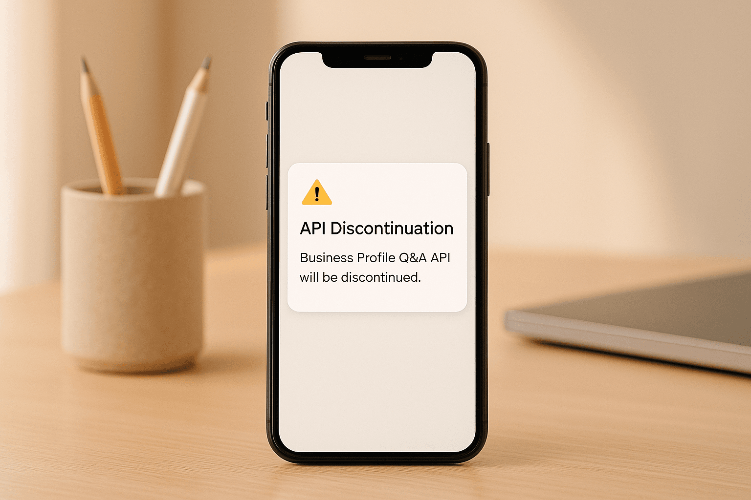 Google annonce l'arrêt de l'API Q&A pour Google Business Profile