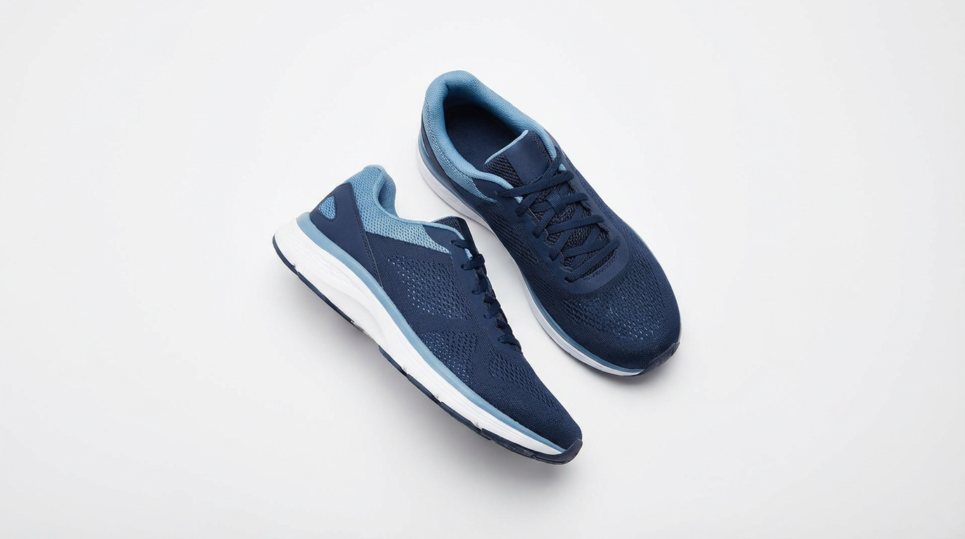 shoe men blue